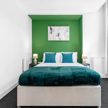 Luxury Sea Blue-Birmingham Central Apartment Exterior photo