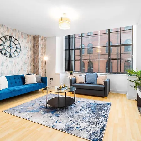 Luxury Sea Blue-Birmingham Central Apartment Exterior photo