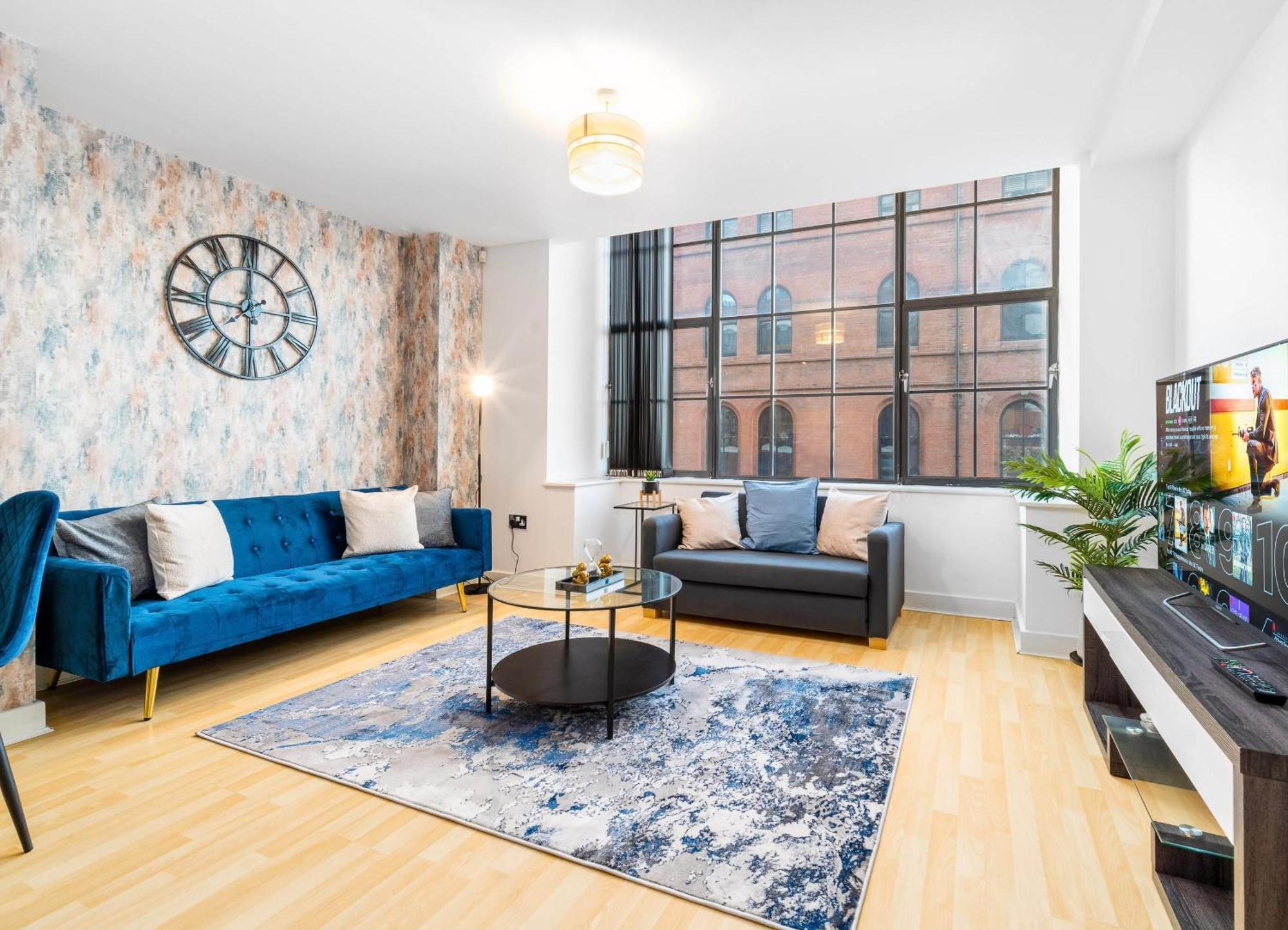 Luxury Sea Blue-birmingham Apartment *